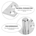 thumbnail image 2 of 2pcs Sliding Door Limiting Stopper Bearing Positioner Simple Small Metal Stainless Steel Sliding Door Orientator for Home, 2 of 7
