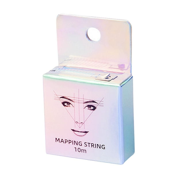10M Mapeo Pre-Ink String Delineadores de mapeo de cejas Cejas simétricas De tinta negro jinwen Cadena de mapeo