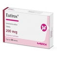 thumbnail image 3 of Eutirox Levotiroxina 200 mcg 50 tabletas, 3 of 4