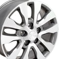 thumbnail image 2 of New 20 Inch Aluminum Wheel for 07-17 Toyota Tundra TY11 Silver Machined Rim, 2 of 6