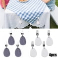 thumbnail image 3 of 4Pcs Stone Tablecloth Weights Metal Clips Pendant Hangers Table Decoration, 3 of 4