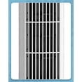 thumbnail image 4 of Ktaxon Mini Tower Fan, 16" Portable Bladeless Floor/Wall-Mounted Fan w/Remote Control, LED Display, 90°Oscillation, 3 Speeds & 9H Timer, Ultra-Quiet Cooling Fan for Home Office Bedroom, White, 4 of 11