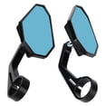 thumbnail image 1 of Espejo retrovisor Bling Bling para manillar de motocicleta plano azul antideslumbrante, 1 of 12