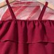 thumbnail image 4 of CUHK Vestido con volantes y tirantes para niños Vestido para niñas Moda de verano para niños Ropa versátil para niños, 4 of 5
