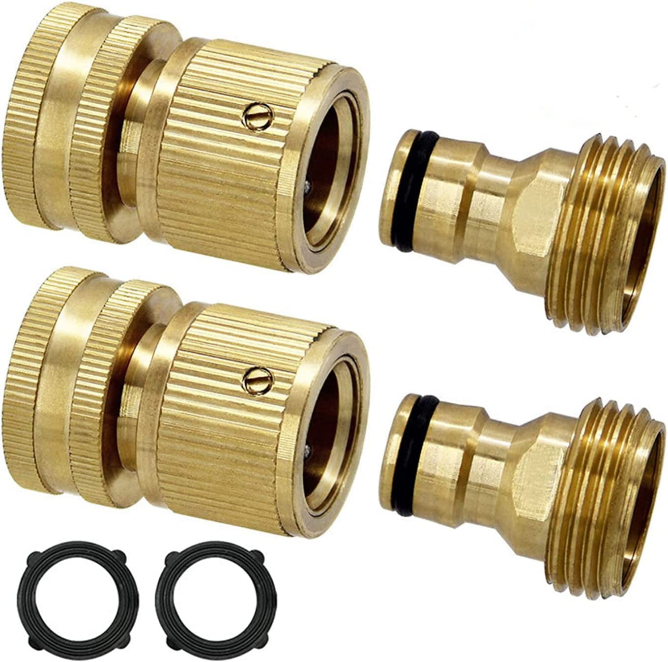 Garden Hose Adapter Brass Outdoor Faucet Adapter Garden Hose To