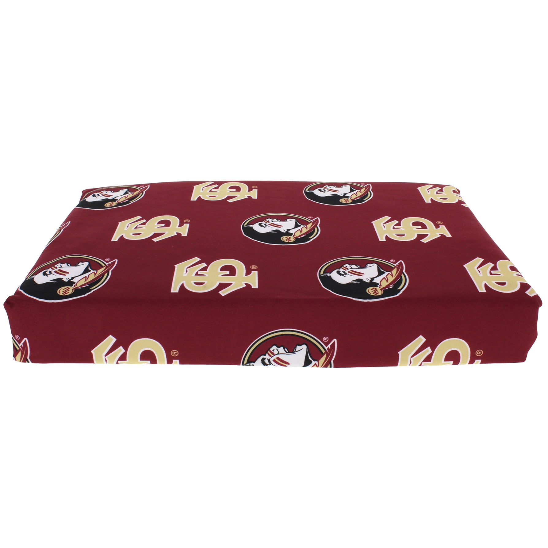 Florida State Seminoles 100% cotton, 3 piece sheet set - flat sheet, fitted sheet, 1 pillow case, Twin, Team Colors
