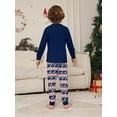 thumbnail image 2 of Cozy Christmas Family Matching Pajama Set Flame-Resistant Long Sleeve & Pants, 2 of 7