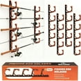 thumbnail image 6 of Adjustable Fishing Rod Wall Mount Vertical Organizers Strong Structure Antiscratch Design Rod Holder For Compacts Spaces, 6 of 8