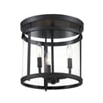 thumbnail image 5 of Penrose 3-Light Ceiling Light in Black, 5 of 5