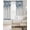 White, variant on Vintage Navy Blue Roses Blackout Curtains for Bedroom, Thermal Window Treatment, Spring Floral Elegant Pastoral Retro Art Grommet Top Blackout Draperies and Drapes for Basement 27.5"x39" 2 Panels