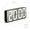 Black&White, variant on Digital Alarm Clock, Large LED Display for Bedroom Bedside, Desk Clock