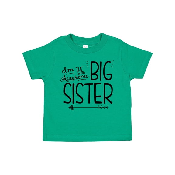 Inktastic I'm the Awesome Big Sister Girls Toddler T-Shirt