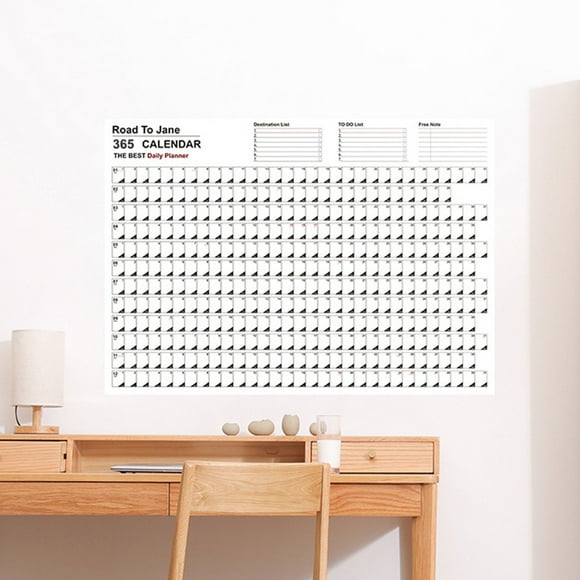 WASHWEPE Decorative Wall Calendar 2023 Multi Color Monthly Planner for Office and Home