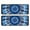 Blue White Tie, variant on Kitchen Rugs Sets Of 2,Blue Tie Dye Mandala Pattern Anti Fatigue Kitchen Mat Rugs Non Slip Washable,Decorative Kitchen Floor Mats for Kitchen,Sink,Laundry,17"x47" 17"x47"