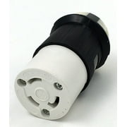 TruePower RV 30 Amp Power Cord Adapter Twist Lock Replacement Connector / Receptacle.