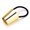 Golden, variant on Punk Ponytail Holder Metal Opened Circle Cuff Hair Band (Golden)