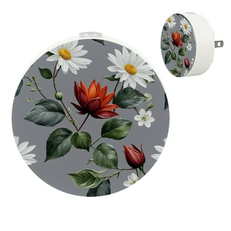 

YZUOUZY Bedside Lamps Bedside Lamp Bedroom Lamps Set of 2 Leaf Flowers