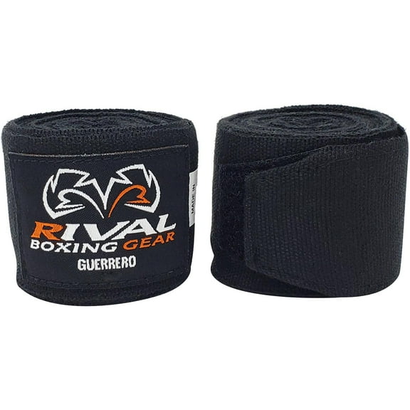 RIVAL Boxing 120" Guerrero Handwraps - Black