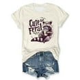 thumbnail image 4 of Toimothcn T-Shirts For Women Cute Animal Printed Regular Fit Tee Shirts Crew Neck Short Sleeve Casual T Shirt Comfy Womens Clothing, 4 of 5