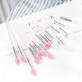 thumbnail image 1 of CTIRCHIU 10Pcs Transparent Silicone Lipstick Applicators Compact Portable Lip Gloss Brushes for Travel, 1 of 8
