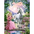 thumbnail image 1 of Pintura de diamante 5D DIY Kit de caballo de taladro redondo completo Decoración de arte para el hogar (K364) Hugtrwg Para estrenar, 1 of 9
