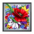 thumbnail image 1 of Cuadros Decorativos Juego completo de bordado de punto de cruz Kit de costura 11CT Pájaros en hilo de arte floral Ehuebsd Nuevos Originales, 1 of 9
