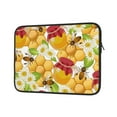 thumbnail image 2 of Bingfone Bees Honeycomb Laptop Sleeve Case 13 Inch, 360° Protective Computer Carrying Bag, 2 of 9
