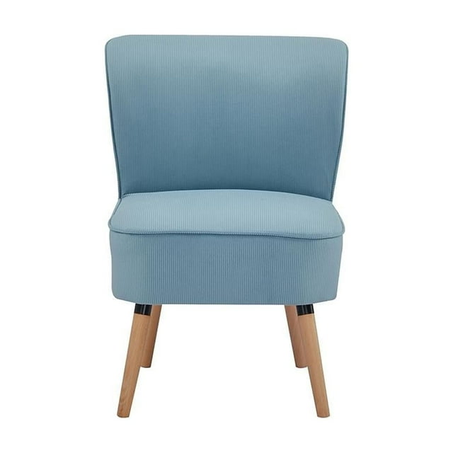 Sillón Hometrends Individual Azul Velvet