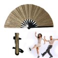 thumbnail image 2 of XZYYR Boots On The Ground Hand Fan Foldable Country Line Dance Fan Portable Large Handheld Fan Dance Accessories For Cowboy Decorations Party Table Baby Girl Wall Decorations Welcome Baby Boy Banners, 2 of 7