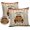 Farmchm9021, variant on 4th of July Outdoor Pillow Covers Set of 2, Farm USA Truck Sunflower Decorative Waterproof Throw Pillowcase Retro Wood Plank Red Blue Cotton Linen Soft Cozy Cushion Cover Pillowsham 16x16In