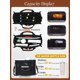 thumbnail image 4 of Bolso tote de lona Fioretto para mujer, correa desmontable, negro, 4 of 6