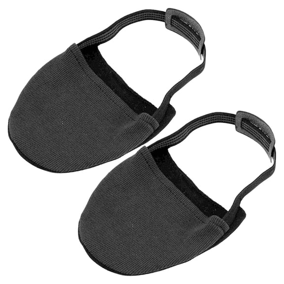 DINHEAROM Black Cotton Bowling Sliders for Enhanced Sliding and Protection