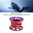 thumbnail image 4 of Fishing Line Reel, 15m Cable  Diving Reel Aviation Aluminum Diving Line with Double Ended Hook for Outdoor Boating Marine Operations, 4 of 7