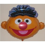 28" Ernie Head Sesame Street Anagram Foil Balloon.