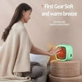 thumbnail image 6 of kjfeif Winter Portable Heater with Handle Convenient M Ini Heater Desktop Home Student Electric Heater Foot Warmer for Winter Bedroom ,Home ,Office and Indoor Use, 6 of 8