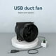 thumbnail image 2 of USB Ventilador de Velocidad Ajustable Absorbedor de Humo ESD Extractor de Humos Ventilador Conducto de Tubo Ventilador de Ventilación de Tubo Exhuast, 2 of 7