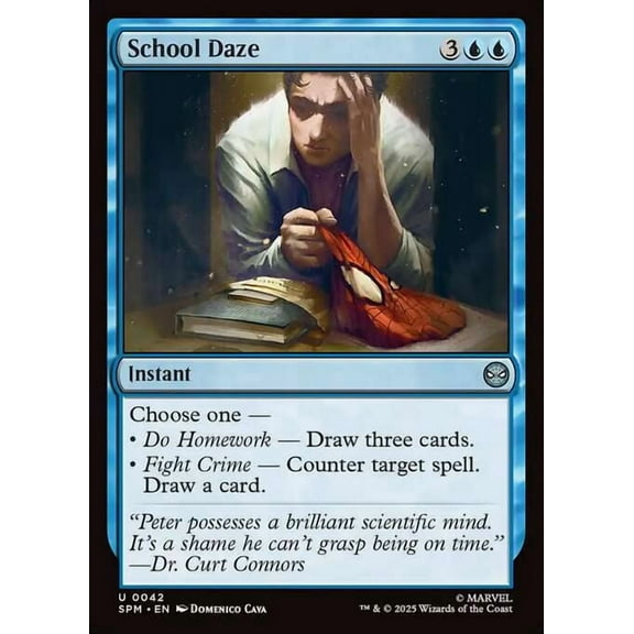 MtG Marvel's Spider-Man Uncommon School Daze #42