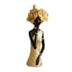 thumbnail image 4 of Estatua de mujer africana, escultura, regalo de cumpleaños, adorno decorativo de mesa, resina. Longitud 85 cm, 4 of 9