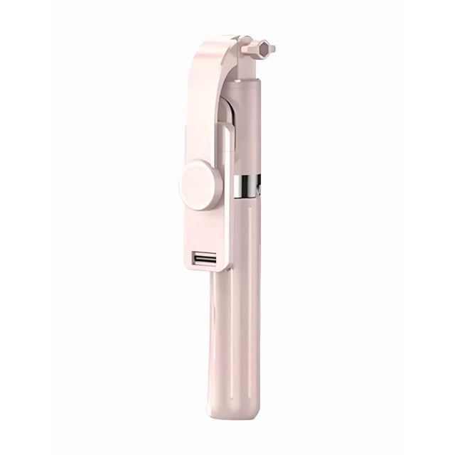 Palo Xtellar Selfie Trípode Con Control Remoto Y Bluetooth Color Rosa