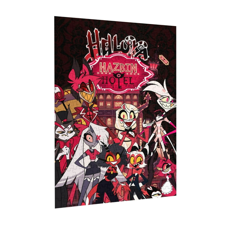 1000 Pieces Hazbin Hotel Helluva Boss Puzzle for Adults and