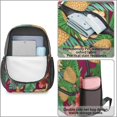 thumbnail image 5 of 17 Inch Lightweight Backpack,PVC Waterproof Oxford Fabric, Ergonomically Designed, with Large Capacity, Exotic Jungle Aesthetic, 5 of 5