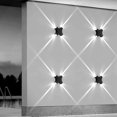thumbnail image 1 of Luces de pared LED oso de fresa 12W a prueba de agua IP65 Black-6000k, 1 of 5