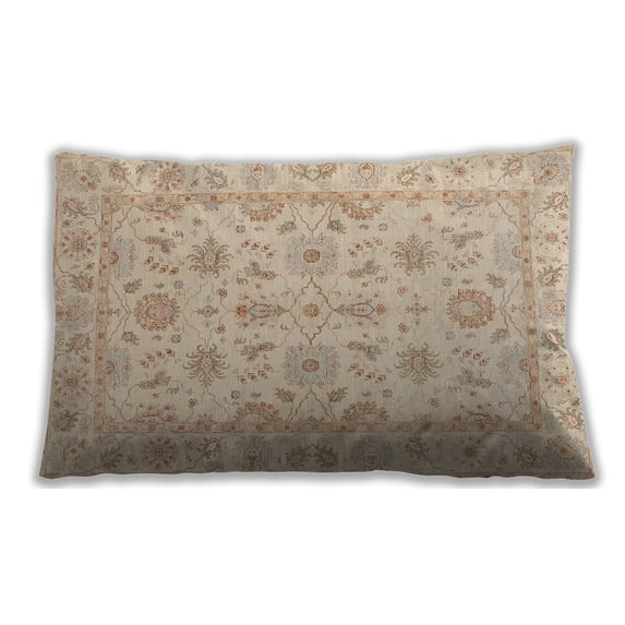Ahgly Company Outdoor Rectangular Traditional Lumbar Throw Pillow, 13 inch by 19 inch