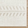 thumbnail image 4 of Gertmenian Paseo Moran Stripe Bohemian Striped Cream/Beige Outdoor Area Rug, 9x13, 4 of 7