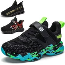 Dumajo Kids Sneakers for Boys Running Shoes Lightweight Sport (Toddler/Little Kid/Big Kid)