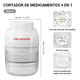 thumbnail image 3 of 4 En 1 Cortador De Tabletas Portátil Puede Moler Pastillas Xtellar blanco, 3 of 3
