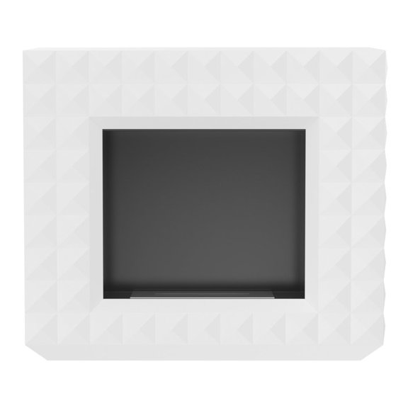 Portal bio-fireplace MILAN White - MILAN/FP/W