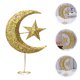 thumbnail image 5 of 1pc 30cm Brillo Pentagrama Pentagrama Forma de luna Toppers de árbol Creative Treetop, 5 of 5