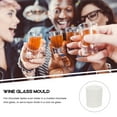 thumbnail image 3 of LITINKIMI Family Gathering Shot Glass Molds White Silicone 1 Set 10Pcs 2.0x1.8x1.8in, 3 of 6