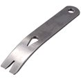 thumbnail image 4 of 2pcs Mini Crank Crowbar 3-inch Stainless Steel Pocket Pry Bar Keychain Keyring Multifunctional EDC Gear Tool Survival Scraper Opener, 4 of 7